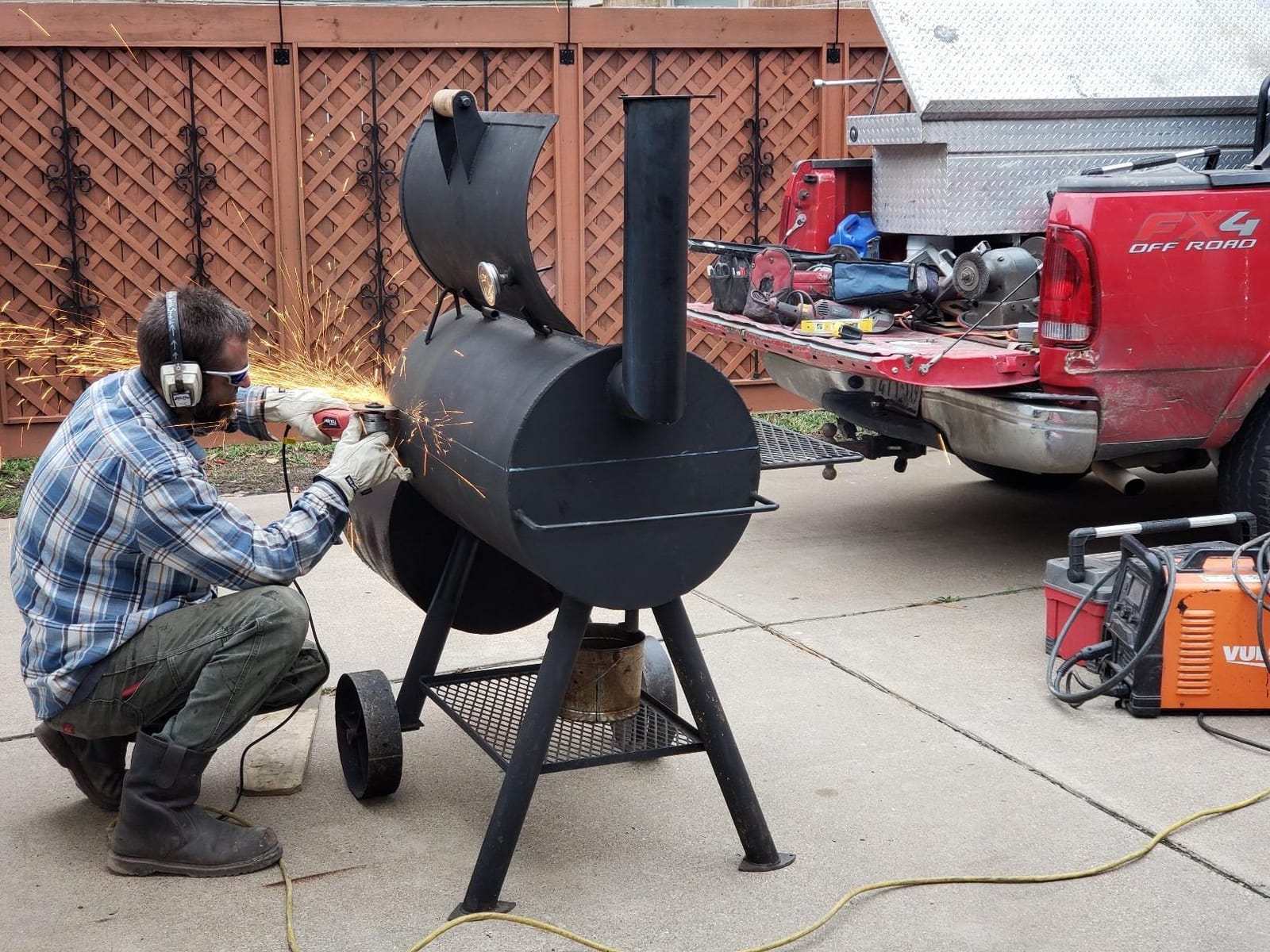 onlyfire Universal Rotisserie Kit with 110V Electric Motor for Gas Grills customer photo 1