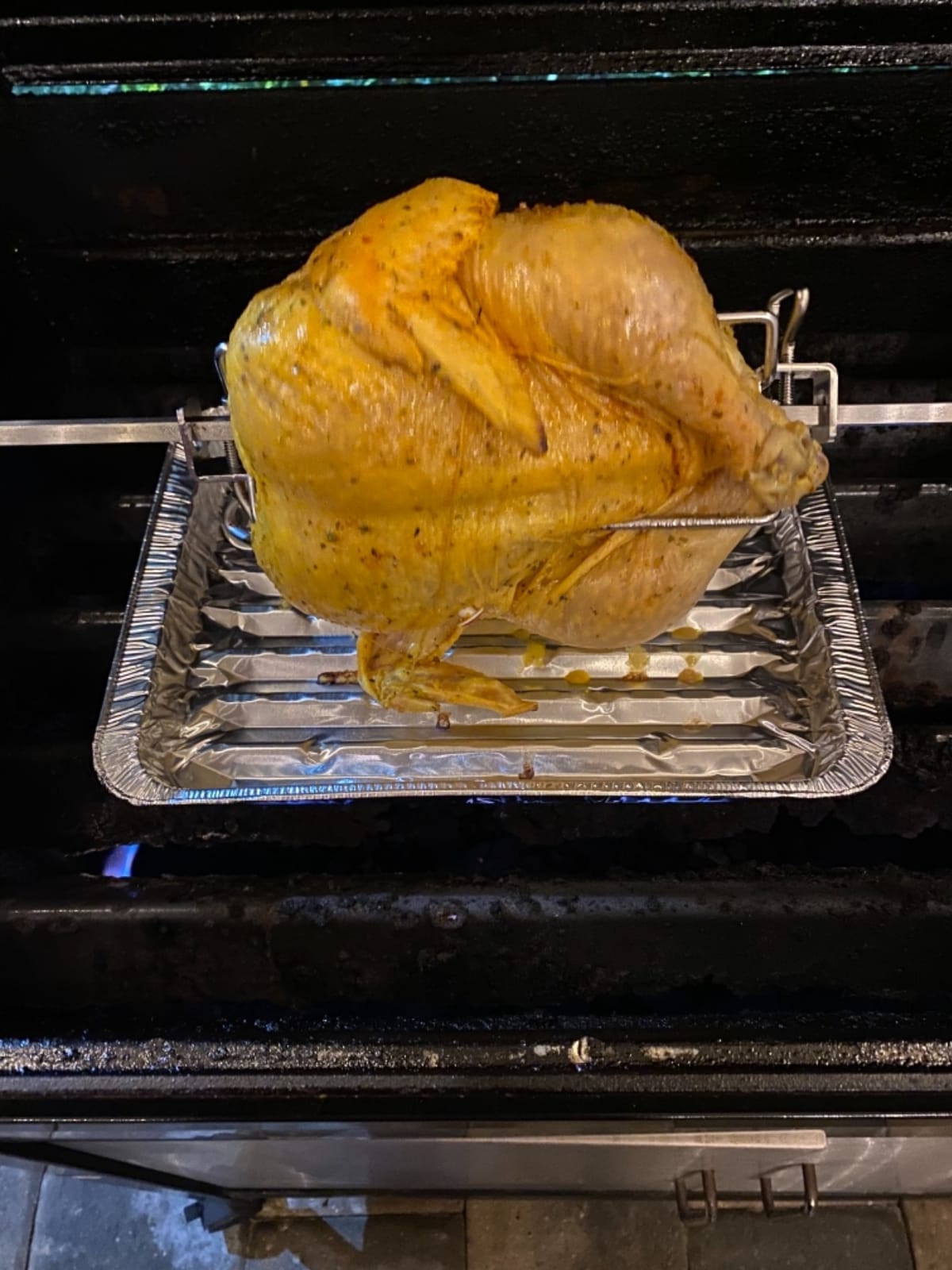 onlyfire Stainless Steel Rotisserie Kit for Weber Spirit 200/300 Series customer photo 1