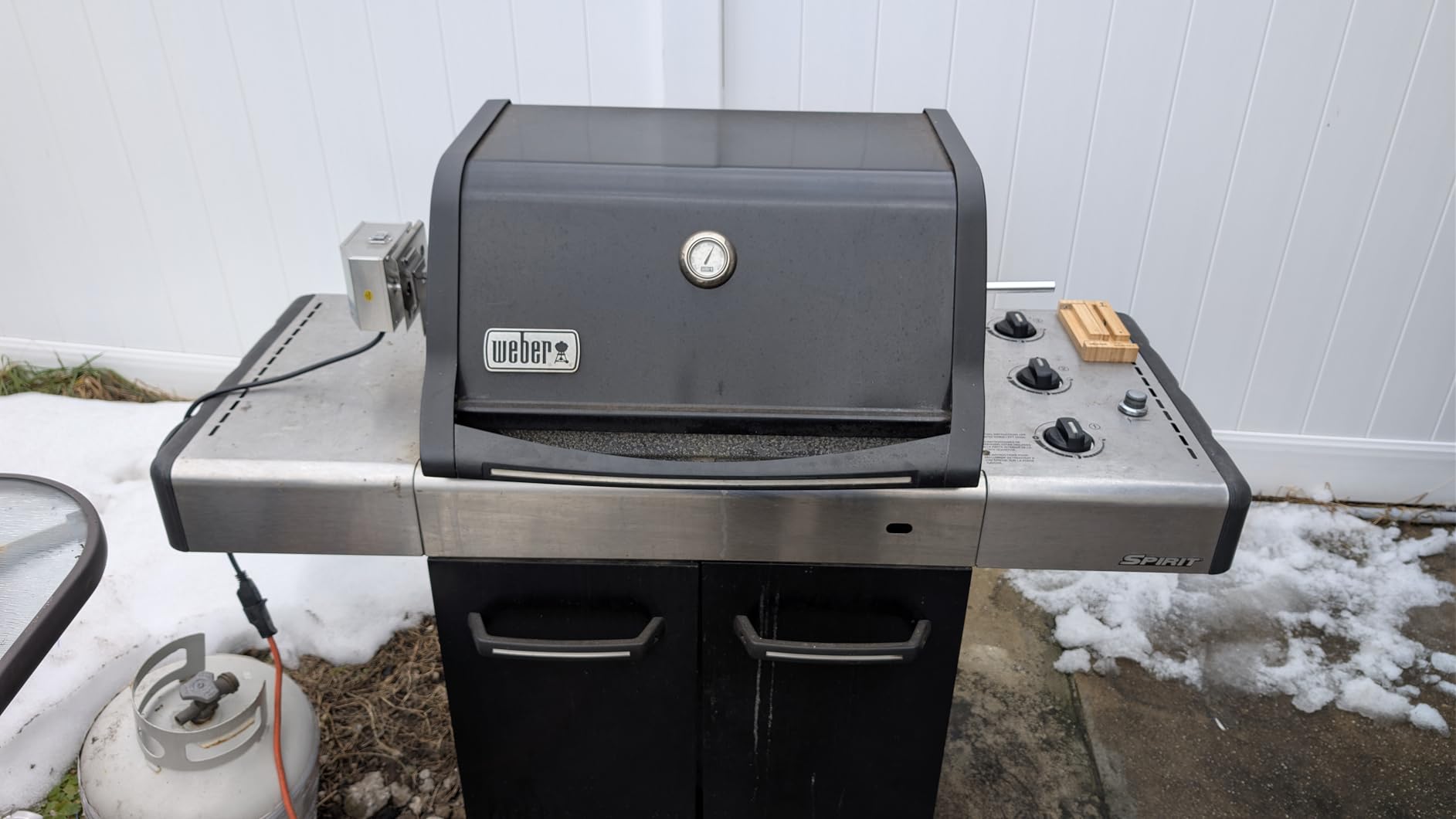 onlyfire Stainless Steel Rotisserie Kit for Weber Spirit 200/300 Series customer photo 2
