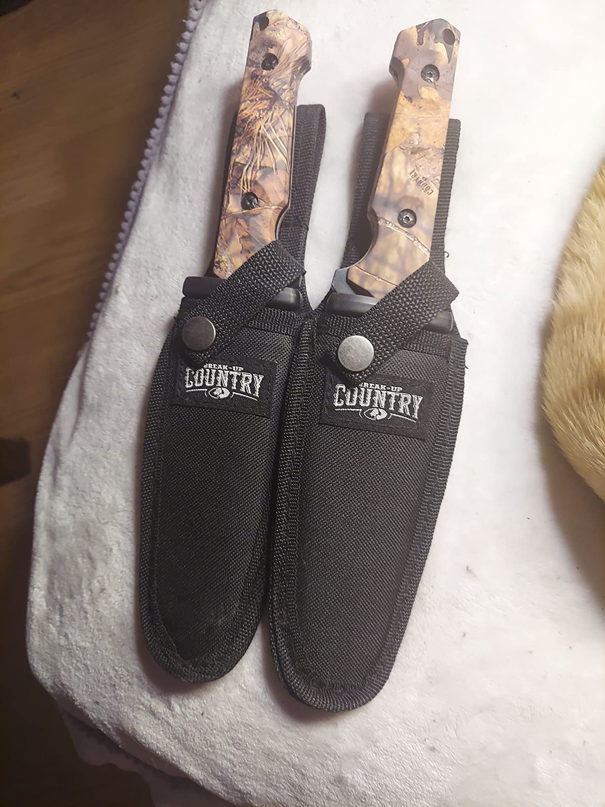 Mossy Oak Fixed Blade Hunting Knife Set - 2 Piece, Sheath Included customer photo 2