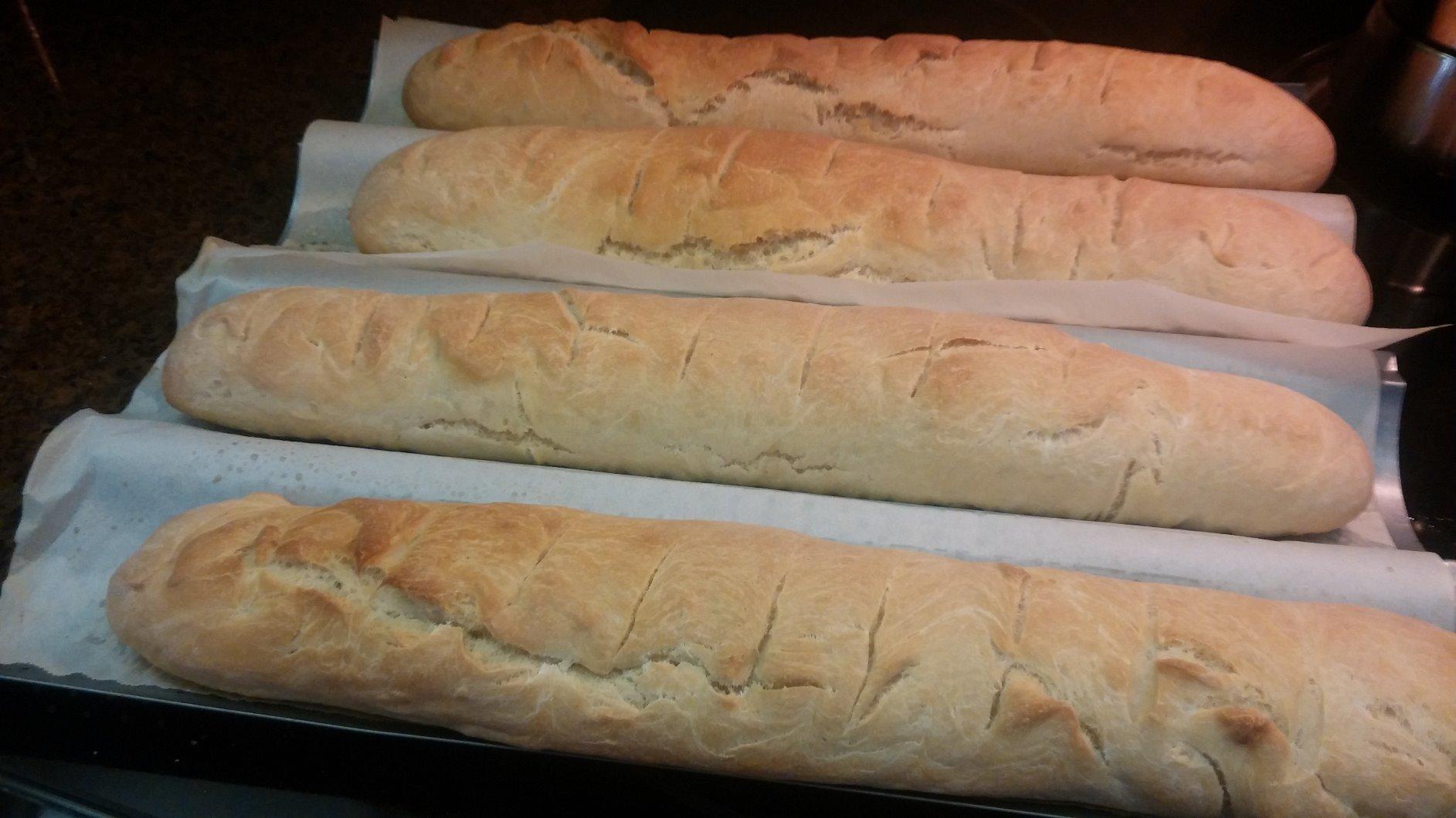 AMAGABELI 2 Pack Baguette Bread Pan 15
