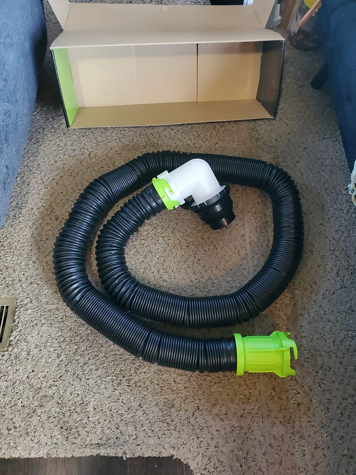 Thetford Titan 17853 15ft 15-Foot Premium RV Sewer Hose Kit-Thetford-17853, Black/Green customer photo 2