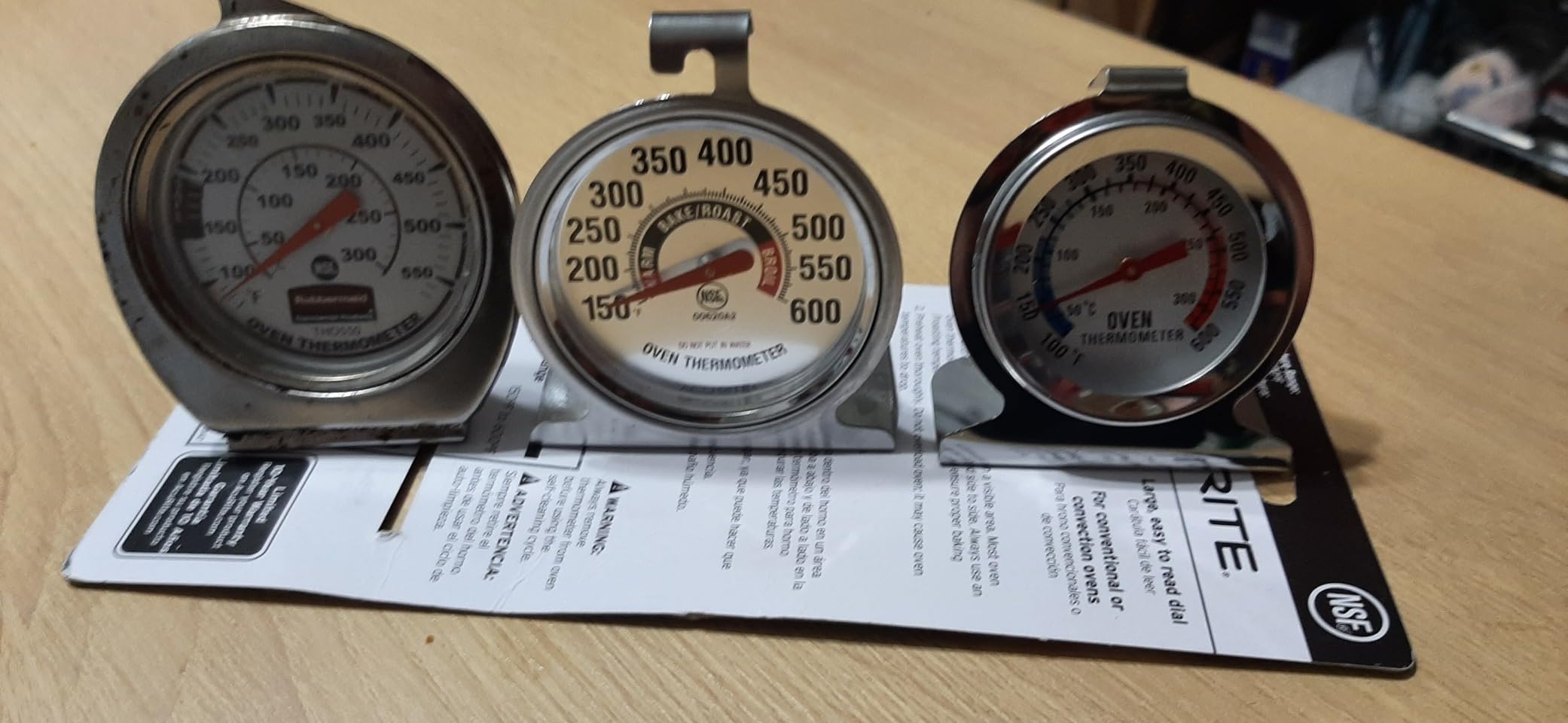 AcuRite 00620A2 Stainless Steel Oven Thermometer (150°F to 600°F) customer photo 1