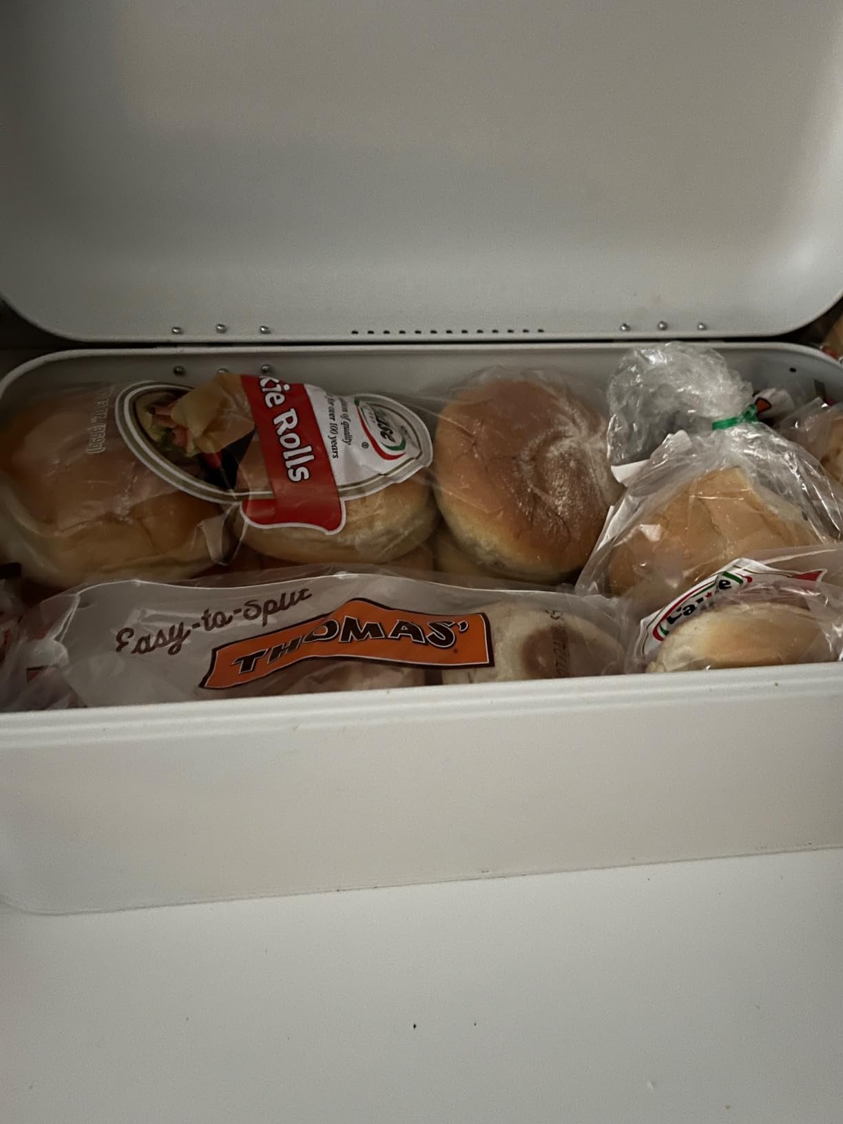 Extra Large Black Bread Box for Kitchen Countertop 16