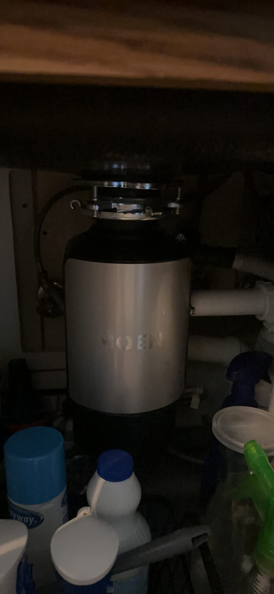 Moen GX100C Chef Series 1 HP Continuous Feed Garbage Disposal with Sound Reduction, Disposer Power Cord Included customer photo 1