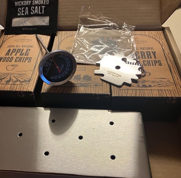 Grilling Accessories BBQ Smoker Box Grill Kit - Stainless Steel Smoke Box customer photo 1