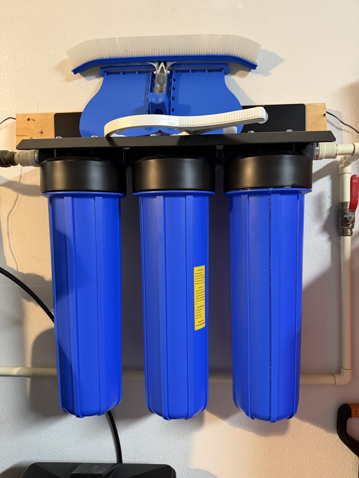 iSpring WGB32BM Iron, Manganese Whole House Water Filter System | Reduces Iron, Manganese, Chlorine, Sediment, Taste and Odor, 1-Inch Inlet/Outlet, Lasts up to 12 Months or 100K Gallons customer photo 2