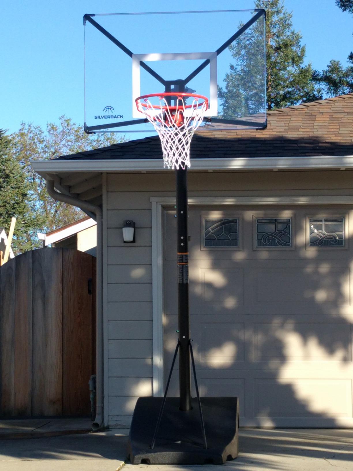 Silverback NXT Adjustable 10ft Outdoor Basketball Hoop customer photo 2