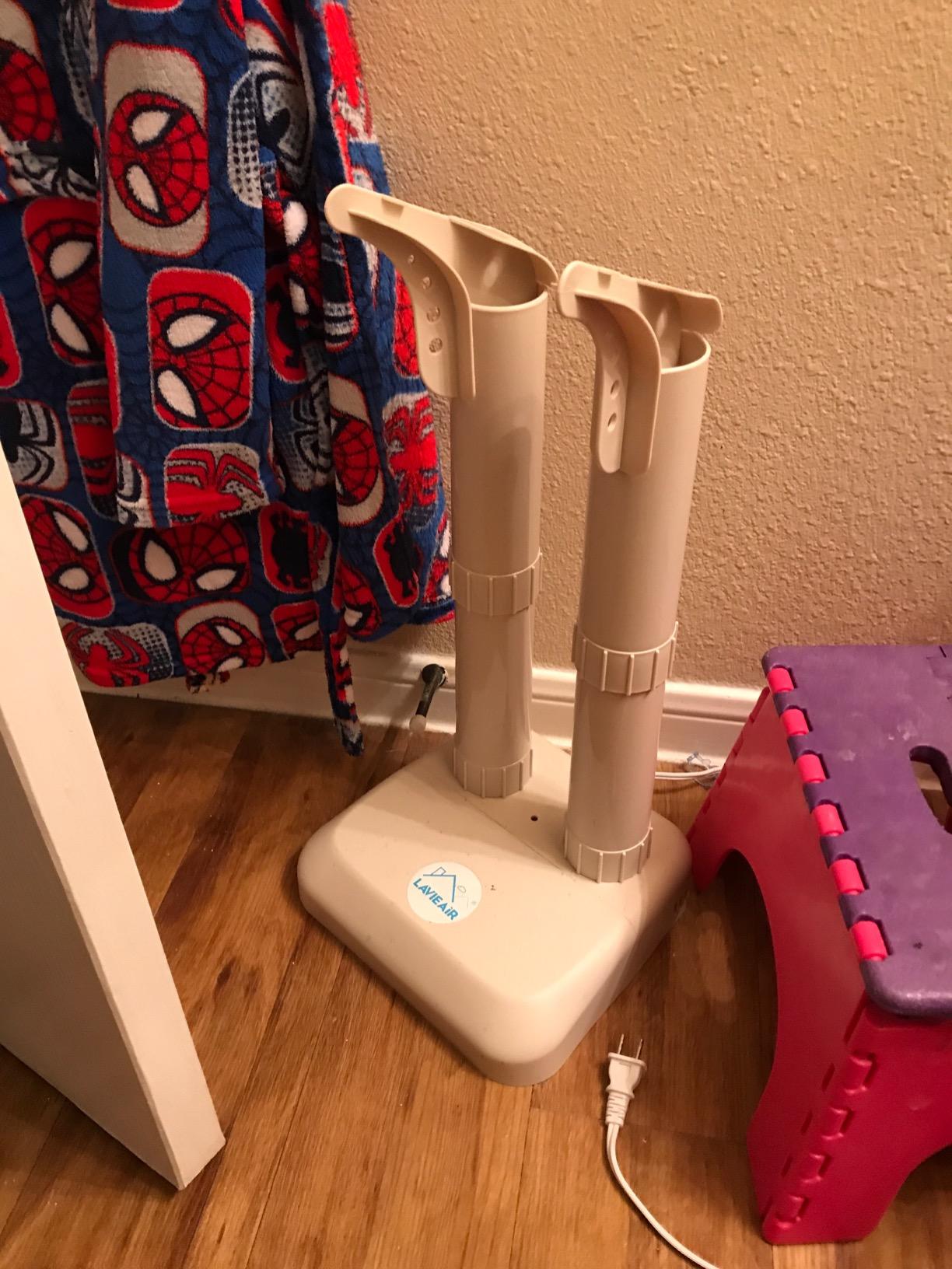 LAVIEAIR Silent Boot Dryer for Work Boots Sneakers, No Heat Shoe Dryer customer photo 2