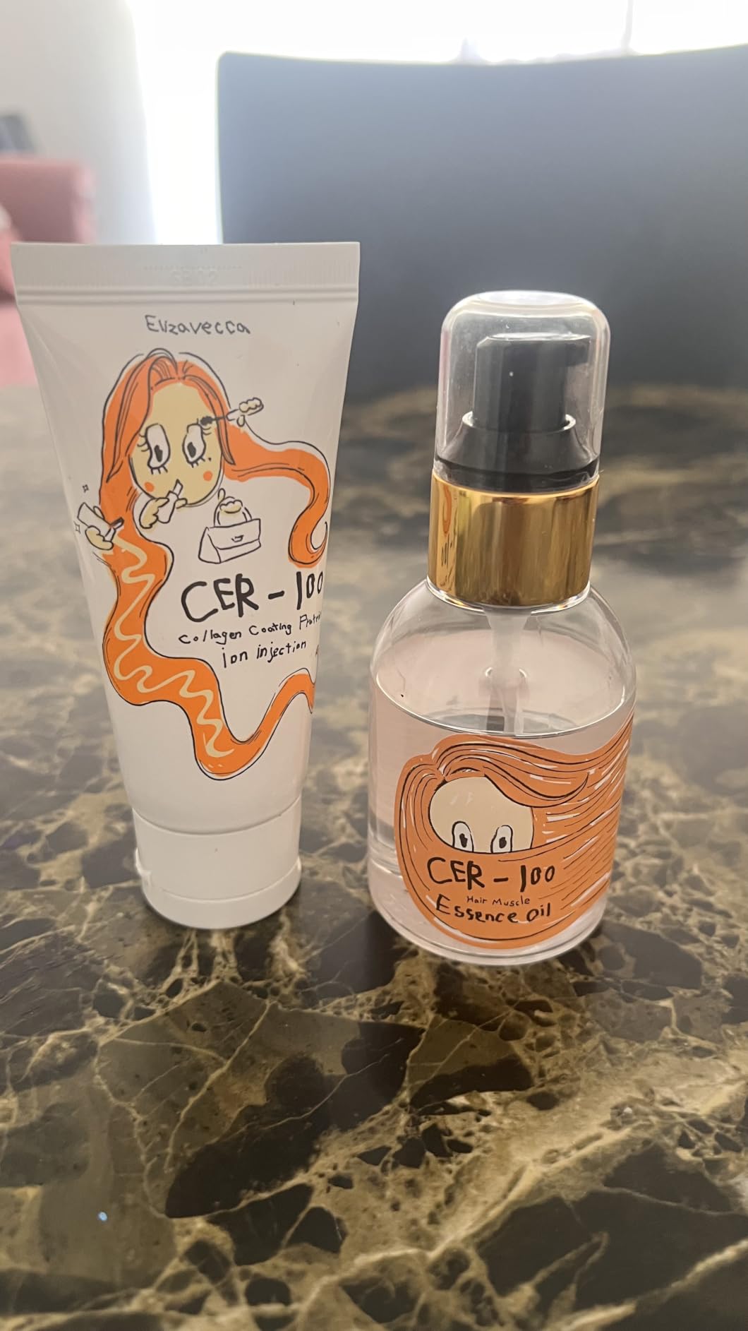 Elizavecca cer-100 collagen coating hair protein treatment 100ml customer photo 1