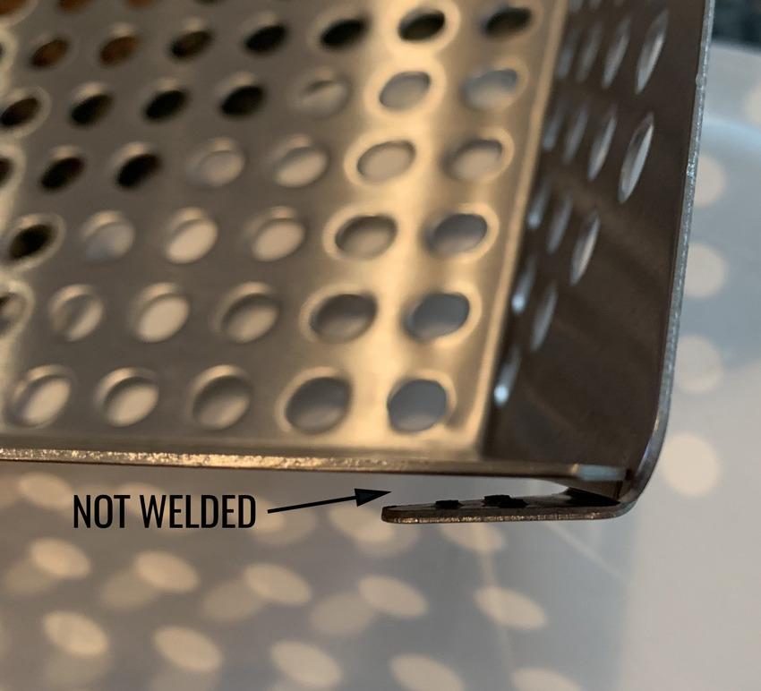 Grillaholics Grill Basket for Outdoor Grill - Durable Premium Stainless Steel Vegetable Grill Basket - XL Family Size BBQ Grill Basket - Perfect Grilling Accessories for Veggies, Fish, Shrimp & Kebabs customer photo 1