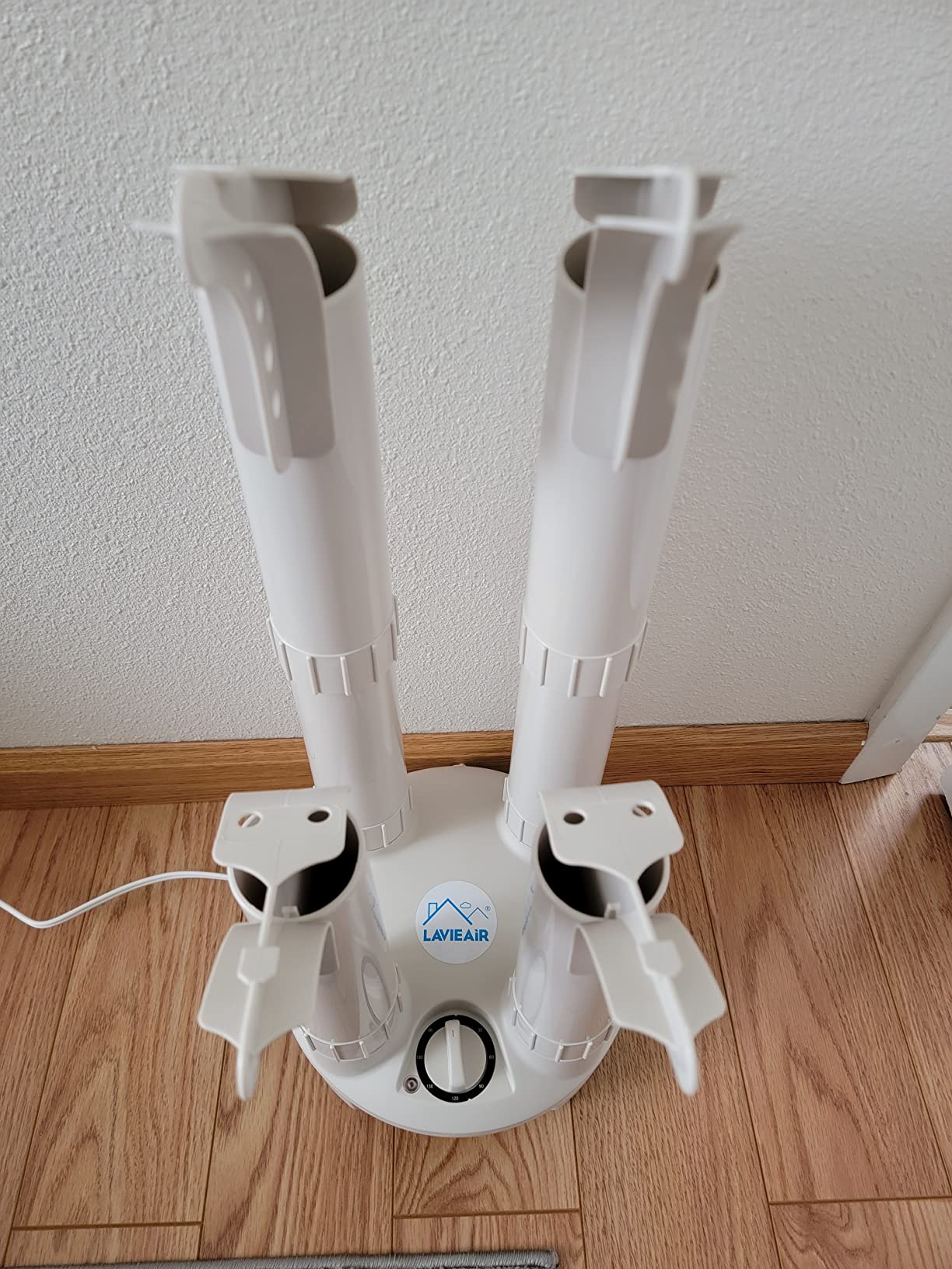 LAVIEAIR Boot Dryer, Shoe Dryer and Glove Dryer with Timer and Fan, White customer photo 2