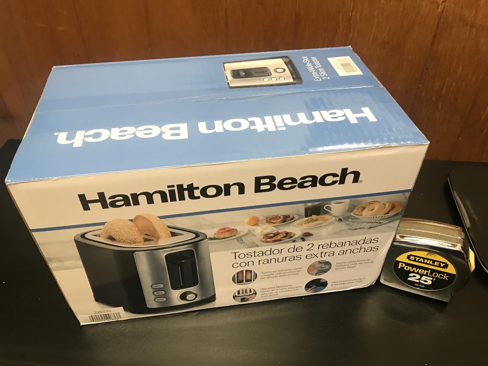 Hamilton Beach Extra-Wide Slot 2 Slice Toaster With Bagel & Defrost Buttons customer photo 1