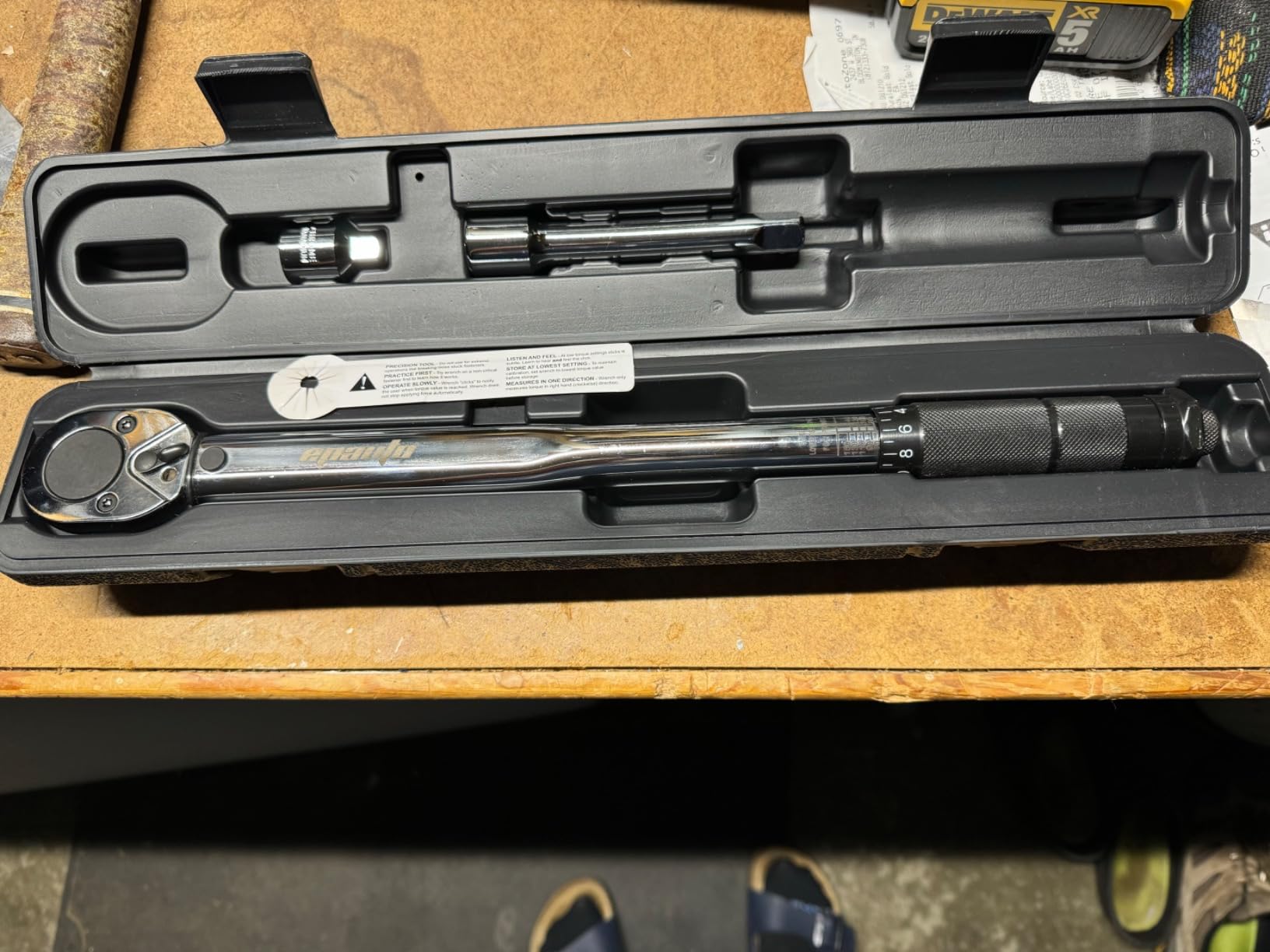 EPAuto 1/2-inch Drive Click Torque Wrench, 10-150 ft/lb, 13.6-203.5 N/m customer photo 1
