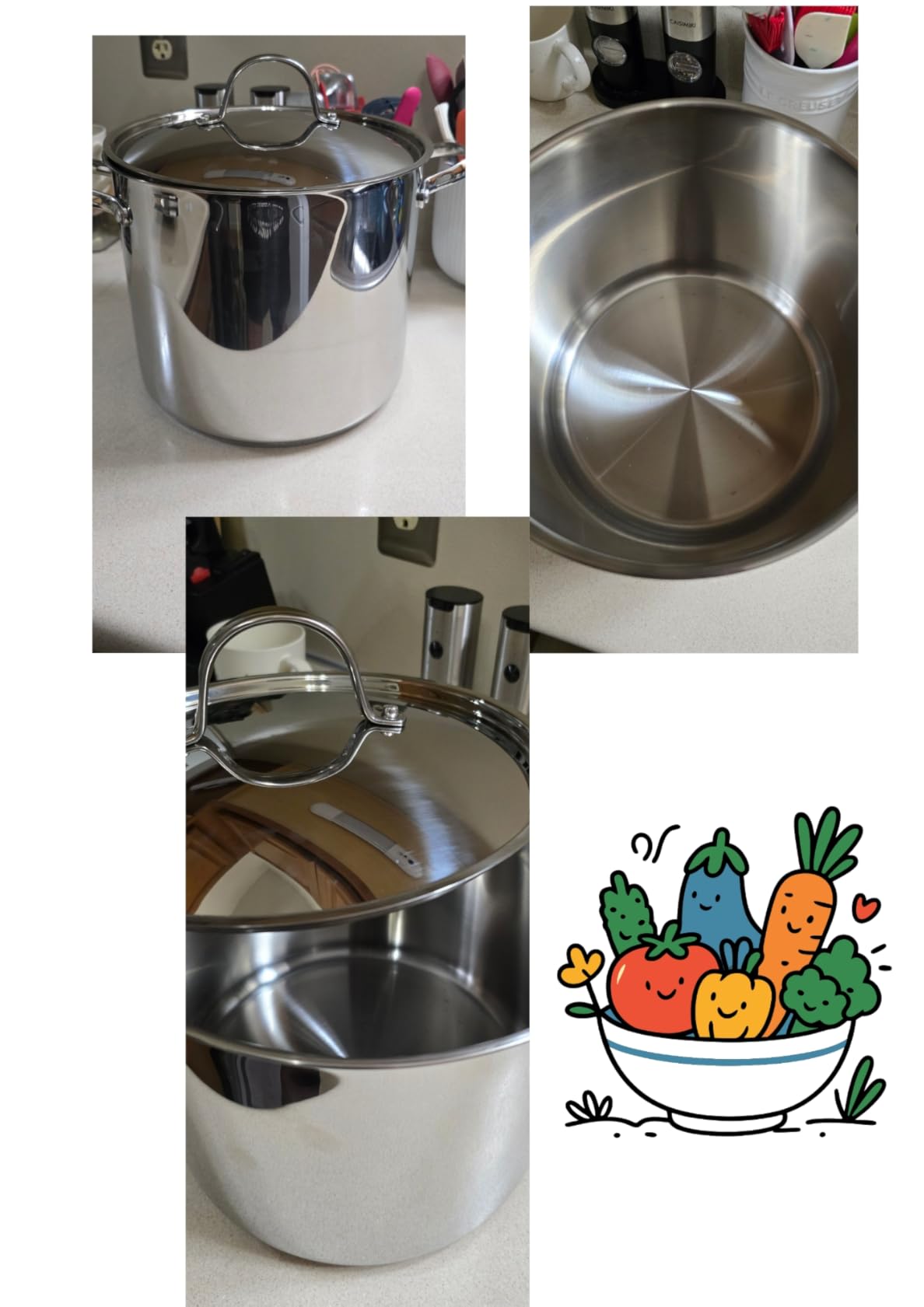 Cooks Standard 12 Quart Large Stainless Steel Stock Pot with Lid customer photo 1