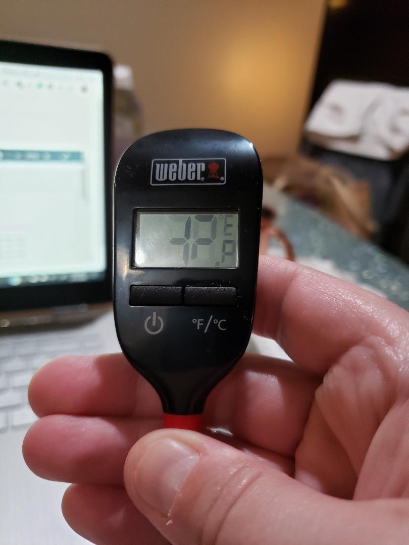 Weber® Instant‑Read Thermometer Probe, Black/Silver customer photo 1