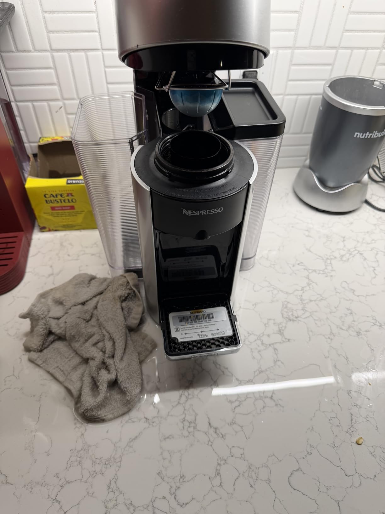 Vertuo Coffee & Espresso Maker by De'Longhi, Graphite Metal customer photo 1