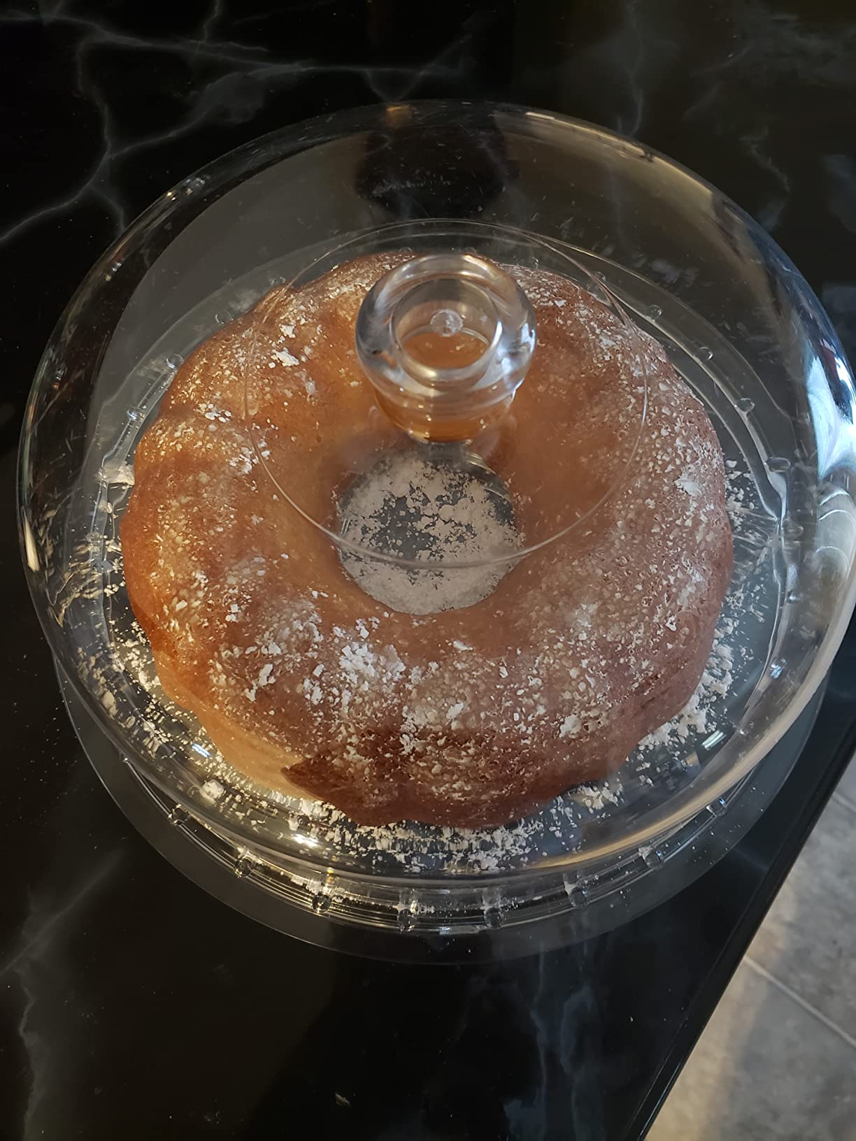 HBlife Cake Stand with Lid (12.2