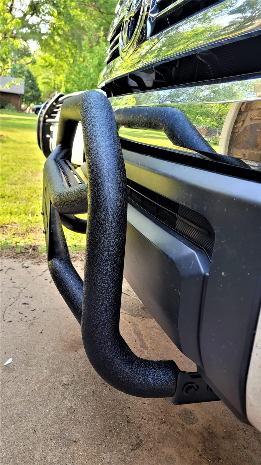 Tyger Auto TG-GD6T60038 Front Bumper Guard Compatible with 2007-2021 Tundra | Textured Black | Light Mount | Bull Bar customer photo 2
