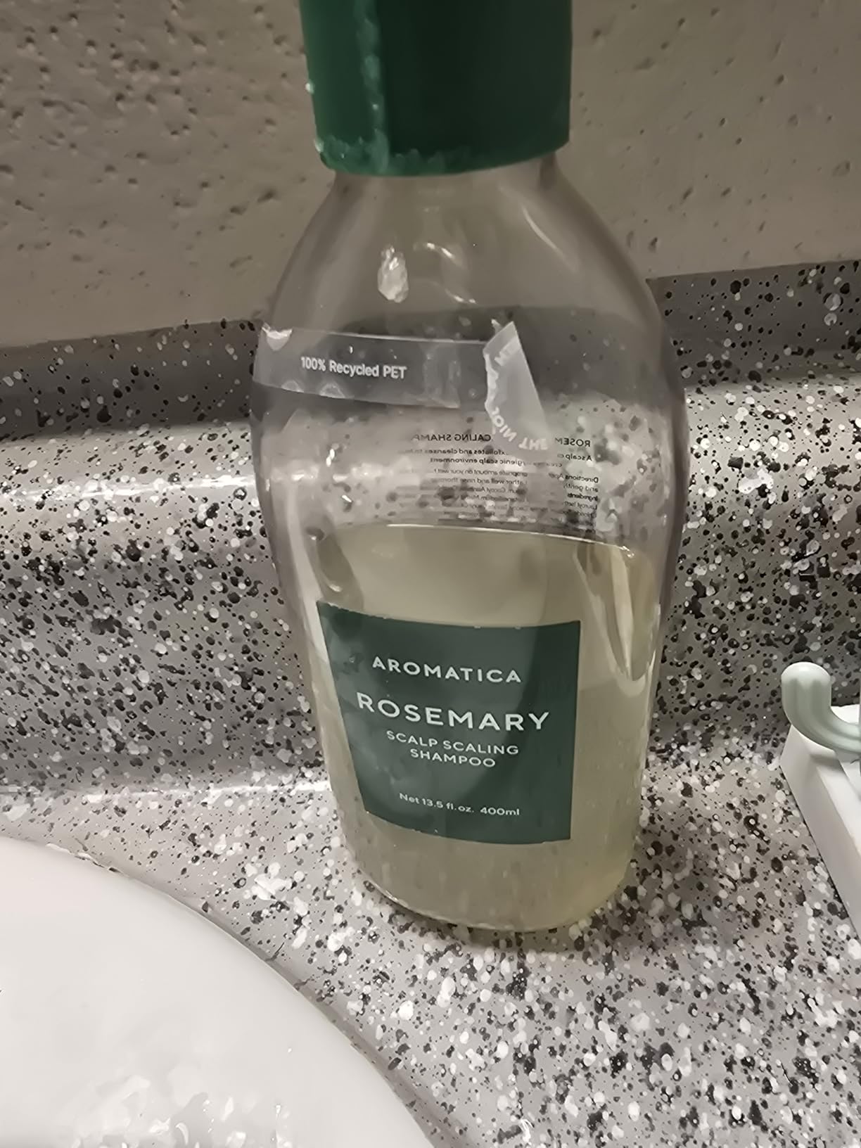 AROMATICA Rosemary Scalp Scaling Shampoo for Hair Growth | Korean Hair Care for Thinning Hair & Hair Loss, Natural Essential Oil, Vegan, Sulfate Silicone Paraben Free (13.53 oz) customer photo 2