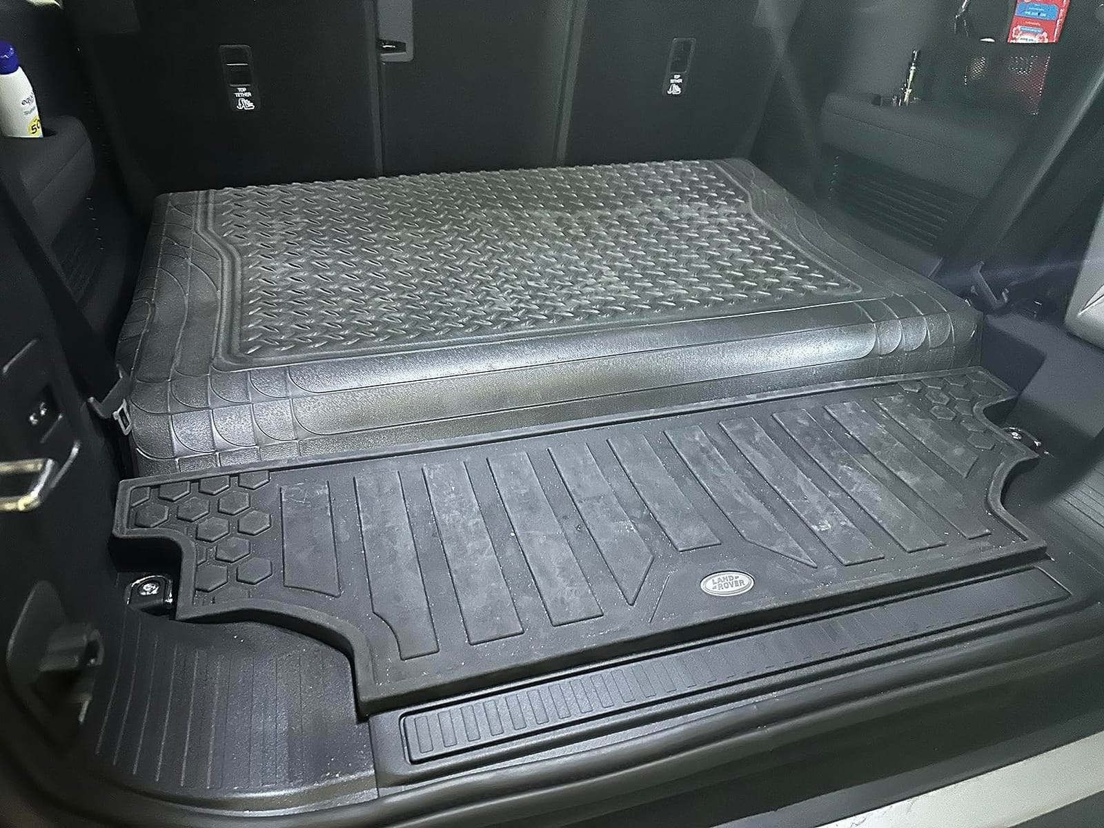 PIC AUTO Heavy Duty Cargo Liner, Trimmable All-Weather Rubber Trunk Mat for Cars, SUVs, Vans & Trucks, Anti-Slip Backing, Durable Protection, Large, Black customer photo 1