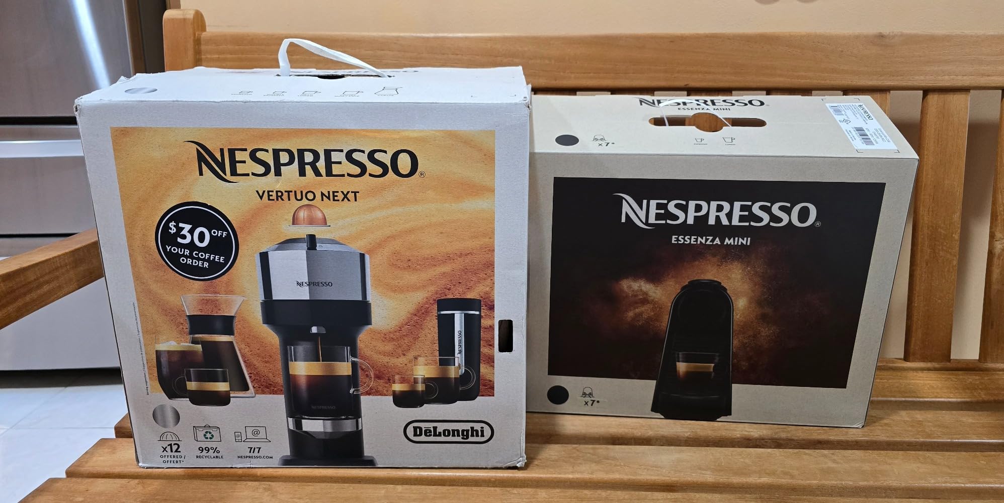 Nespresso Essenza Mini Coffee and Espresso Machine by De'Longhi, Black customer photo 1
