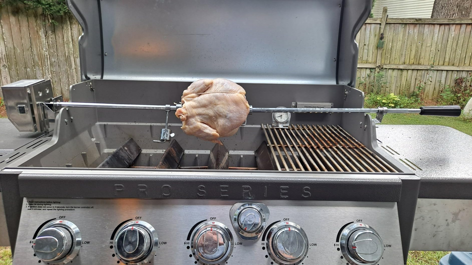 onlyfire Universal Grill Rotisserie Kit, 45