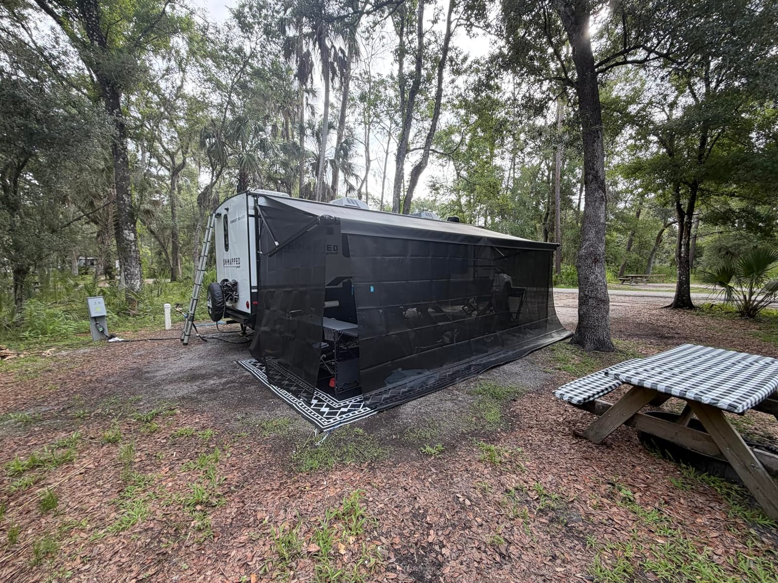 RV Awning Side Sun Shade Screen for Motorhome Camper Trailer Sunshade customer photo 1