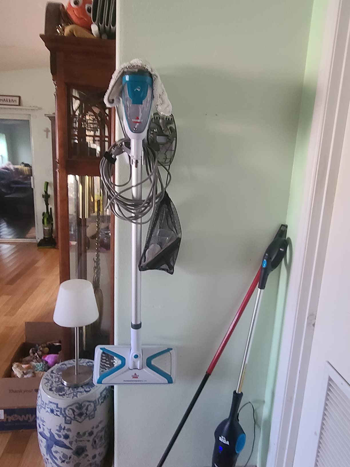 BISSELL PowerFresh Slim 3-in-1 Steam Mop & Handheld Steamer, Extension Wand, On-Board Tool Kit, Multi-Surface Cleaner for Sealed Hard Floors 2075A customer photo 2