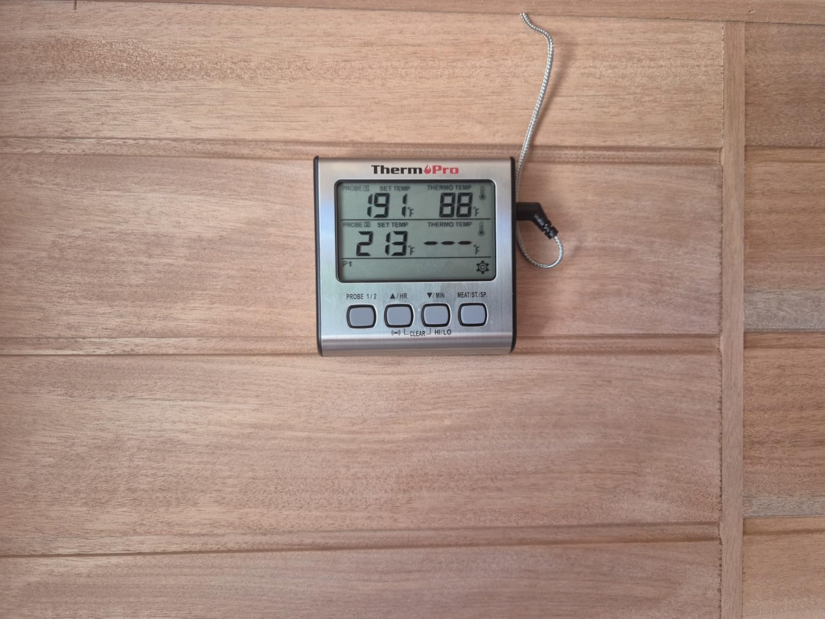 TempPro TempTrack Digital Cooking Meat Thermometer with Dual Meat Probe customer photo 2