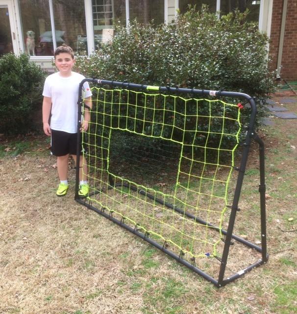 Franklin Sports Soccer Rebounder customer photo 1