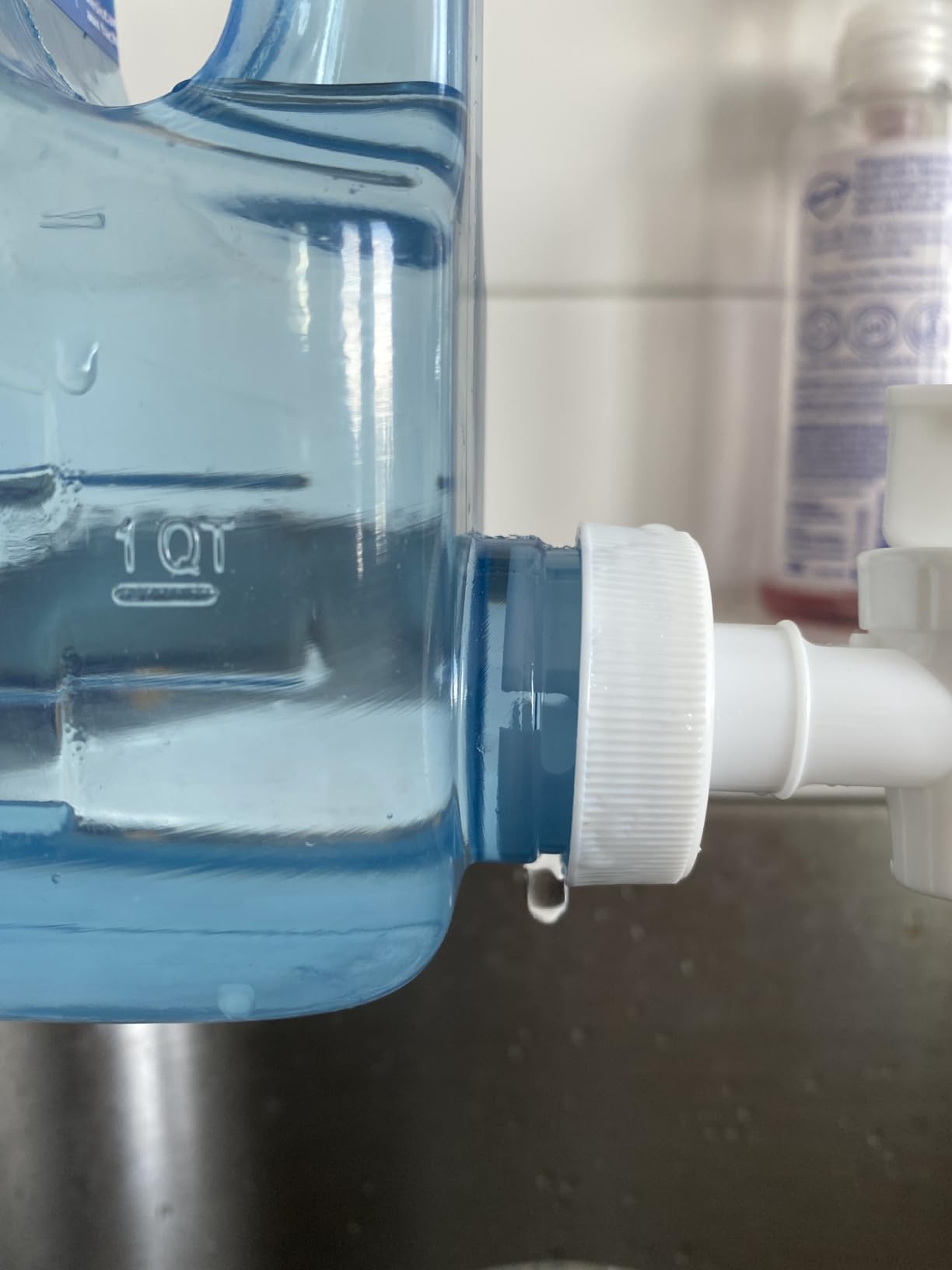 Arrow Oasis Drink Dispenser for Fridge, 2.5 Gallon - Plastic Beverage Dispenser with Spigot - Clear Space-Saving Design with Handle - Ideal for Water, Juice & Iced Tea - BPA Free - Made in USA customer photo 2
