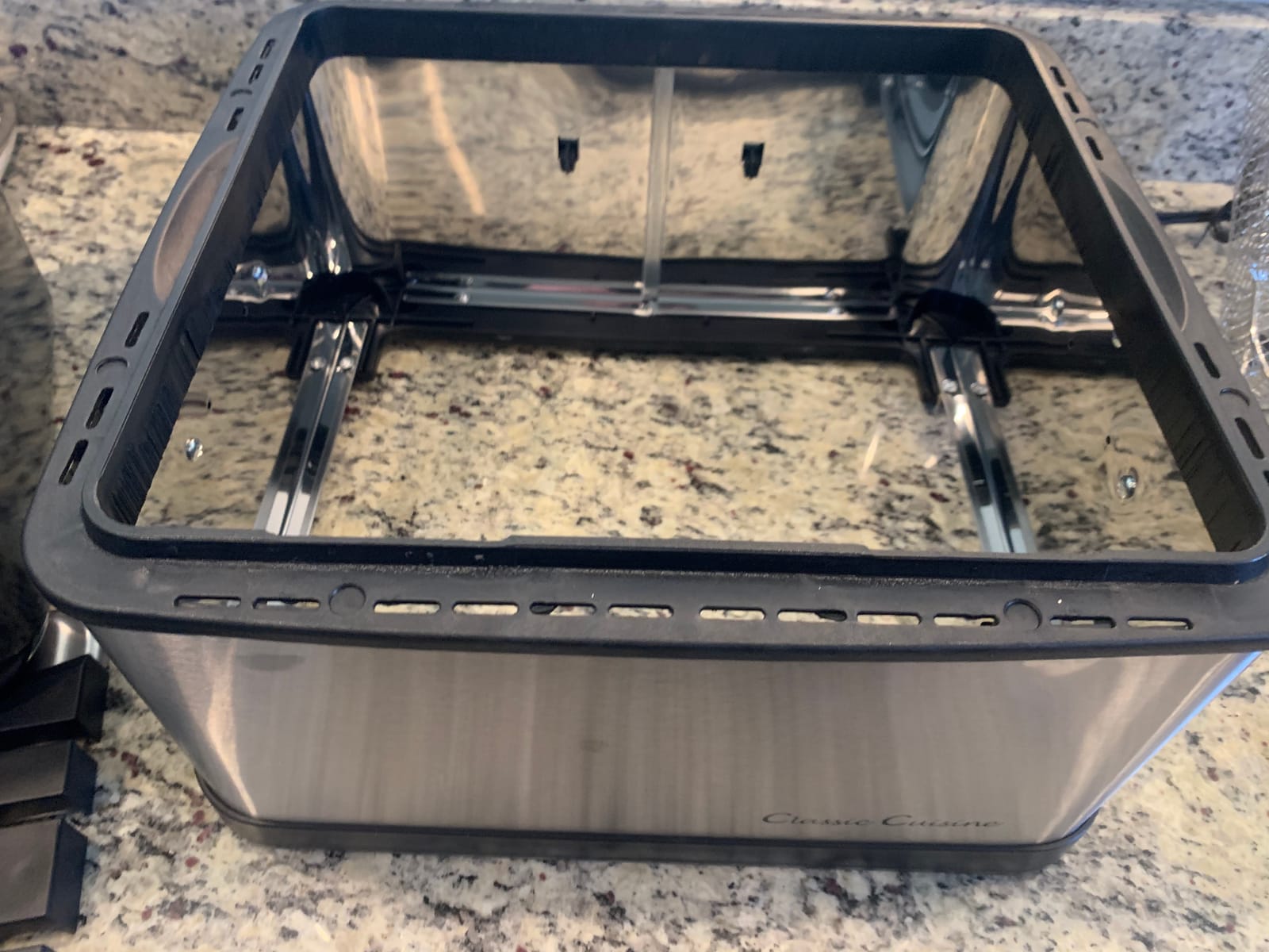 Classic Cuisine Deep Fryer, 4L Electric Oil Fryer with 3 Baskets, Stainless Steel customer photo 2