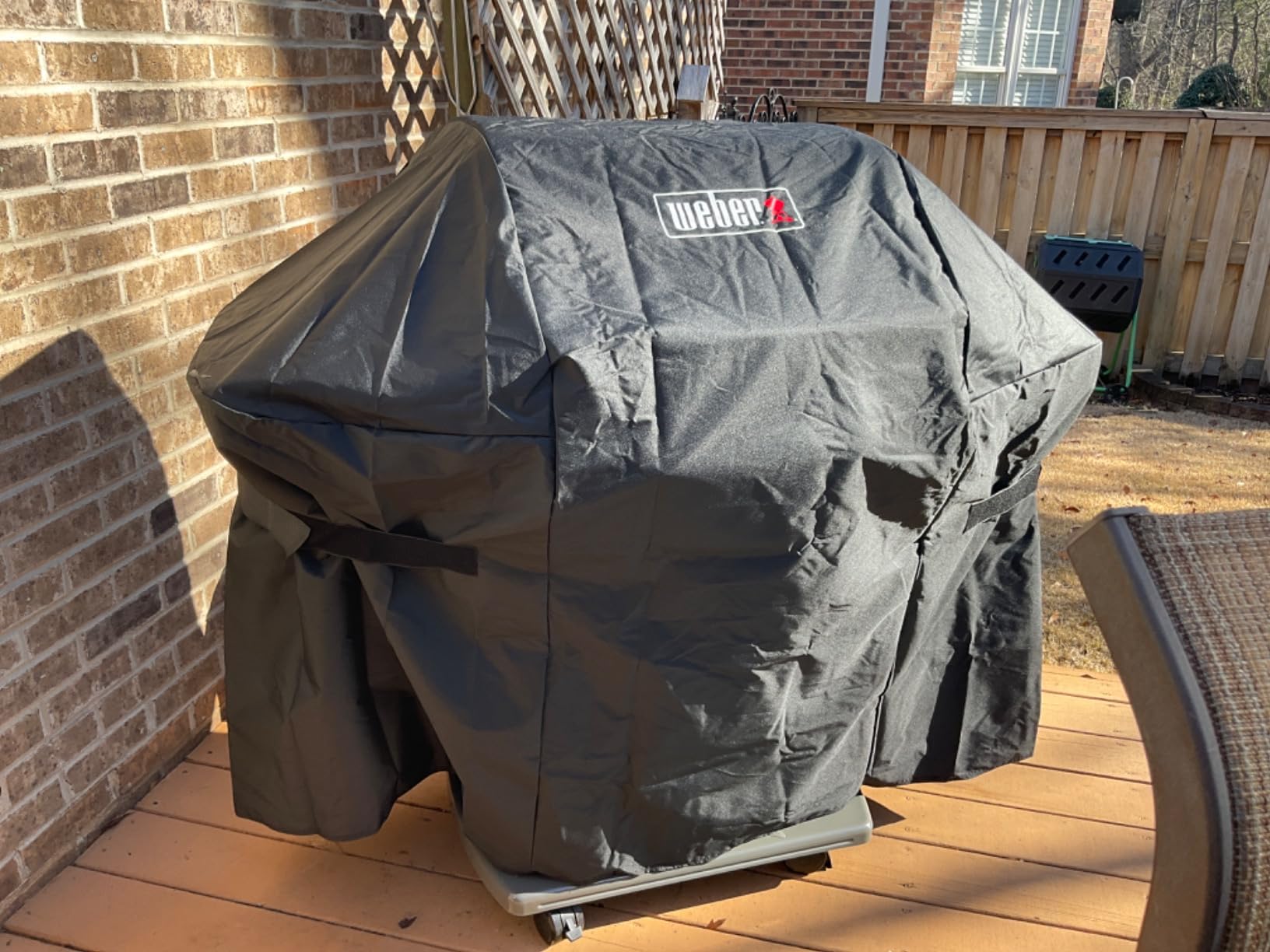 Weber® Premium Outdoor Grill Cover for Select Spirit Gas Grills, Black customer photo 1