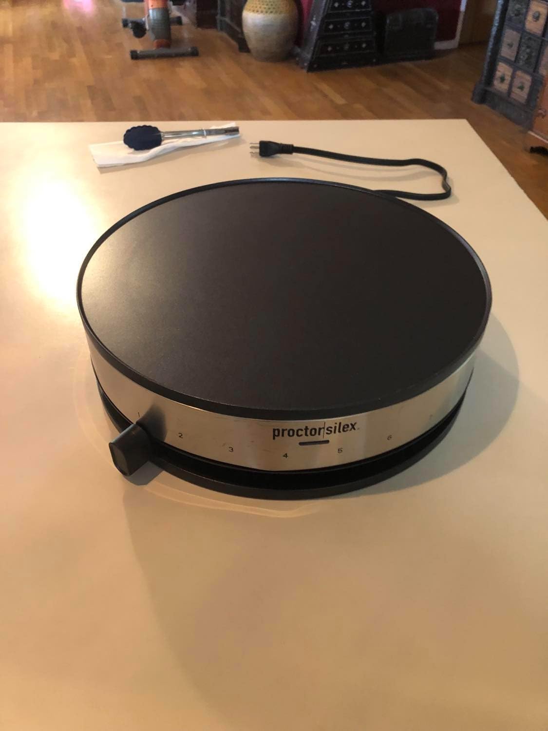 Proctor Silex Electric Crepe Maker with 13