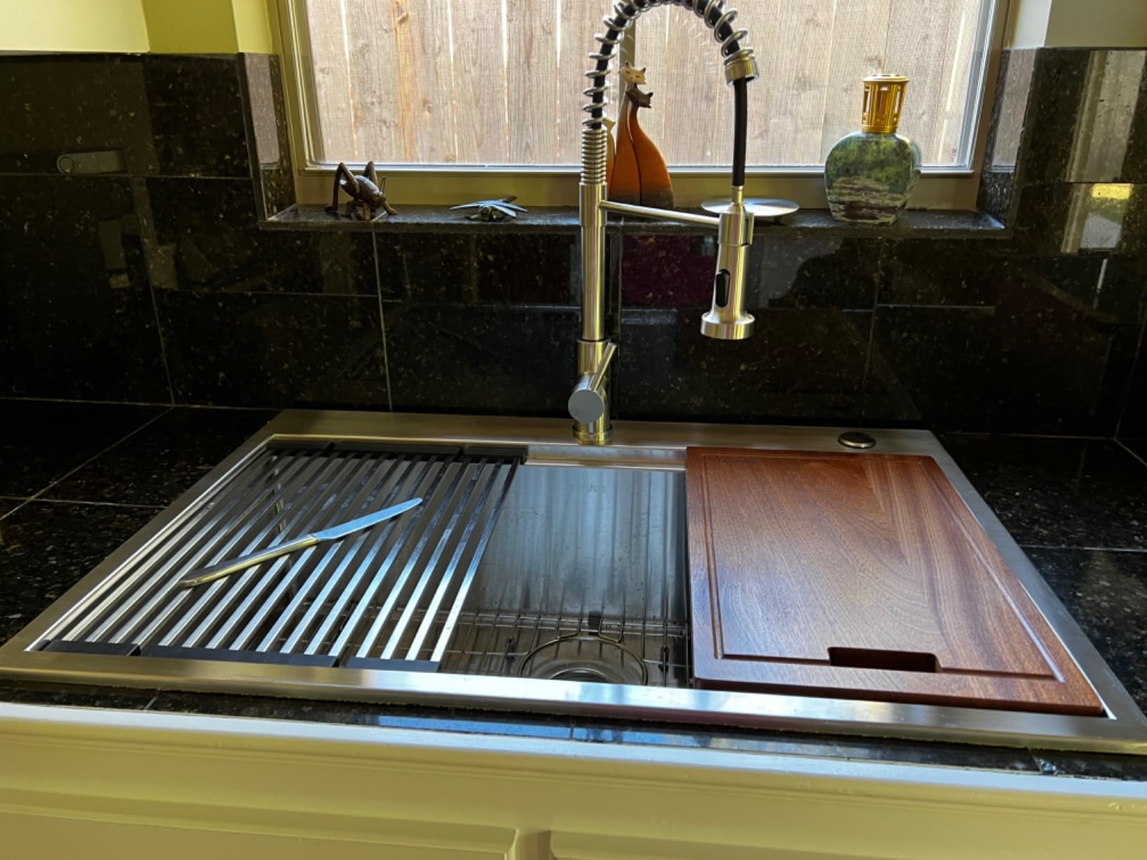 Ruvati 33x22-in 16-Gauge Workstation Topmount Kitchen Sink - RVH8003 customer photo 2