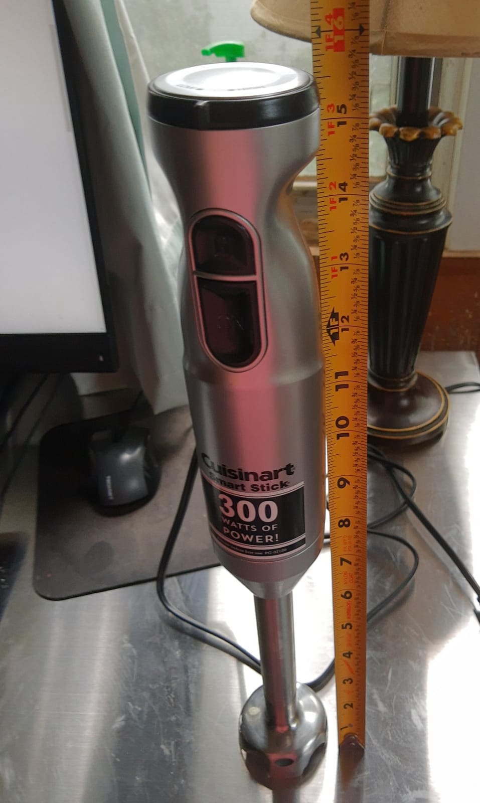 Cuisinart Smart Stick Two-Speed Corded Hand Blender, Powerful Immersion Blender with 300-Watt Motor Blends Shakes, Smoothies, Puree, Baby Food, Soups & Sauces, CSB-175SVP1, Silver customer photo 2