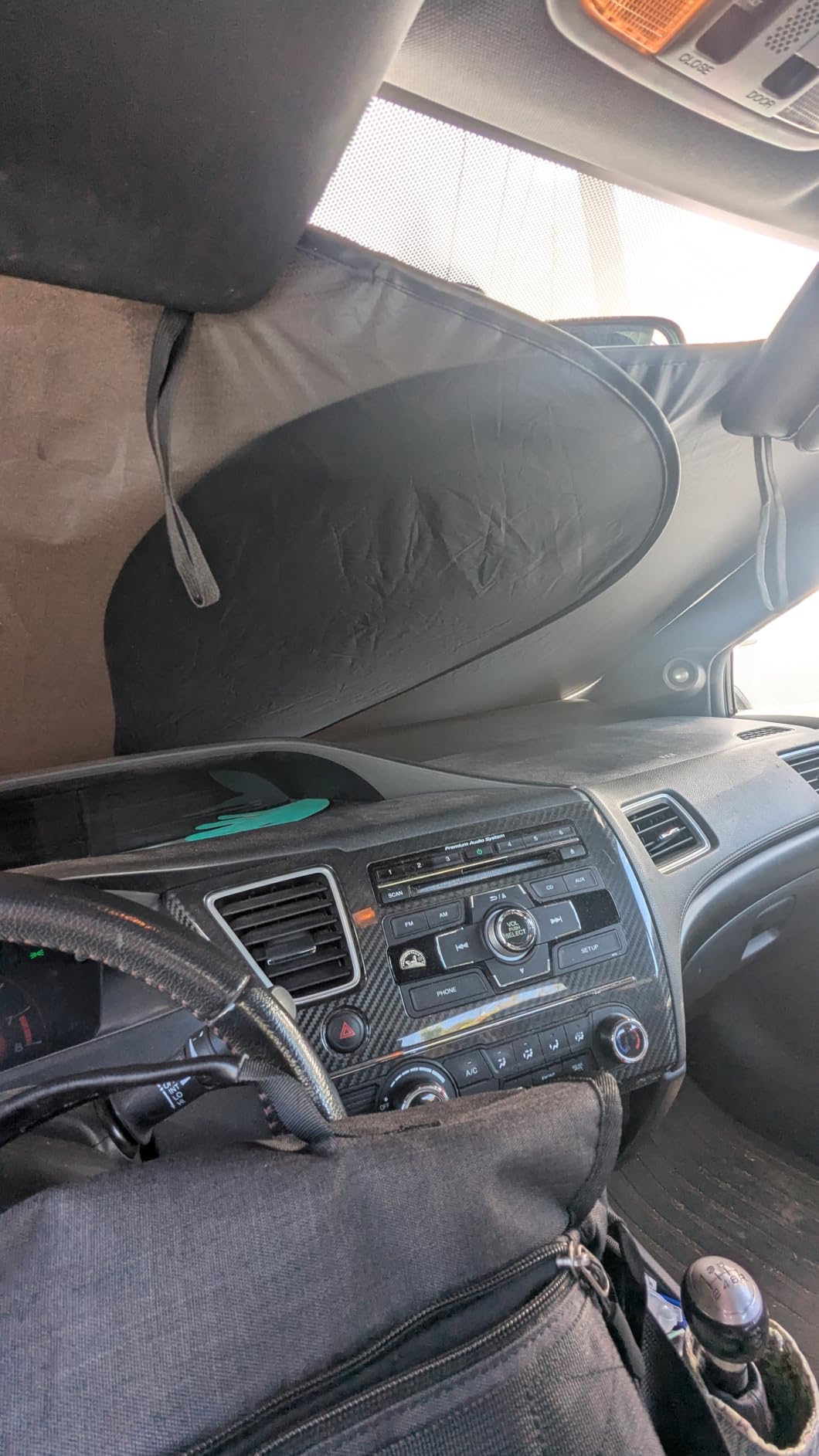 EzyShade Car Windshield Sun Shade. See Vehicle Size-Chart. Large (L) Size customer photo 1