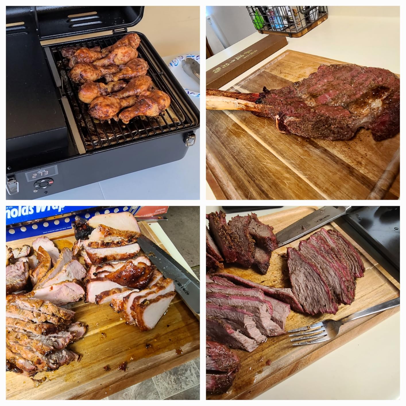Traeger Ranger Portable Wood Pellet Grill & Smoker, Cast Iron Griddle, Digital Arc Controller, tabletop design - wood-fired flavor for tailgating customer photo 1