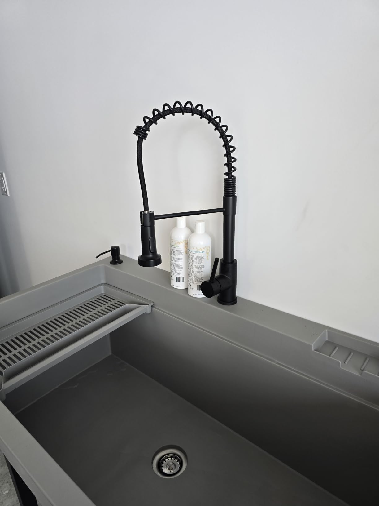Kitchen Faucet with Pull Down Sprayer Brushed Nickel customer photo 2