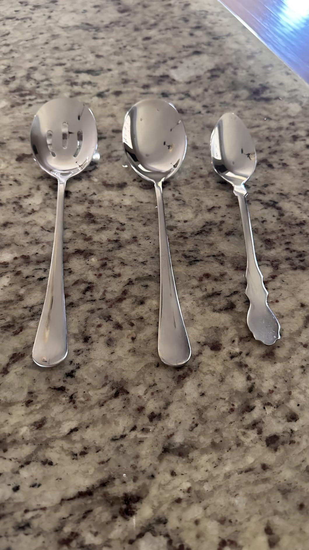 AOOSY Serving Utensils,6 Pcs Stainless Steel Silverware Serving Set customer photo 1