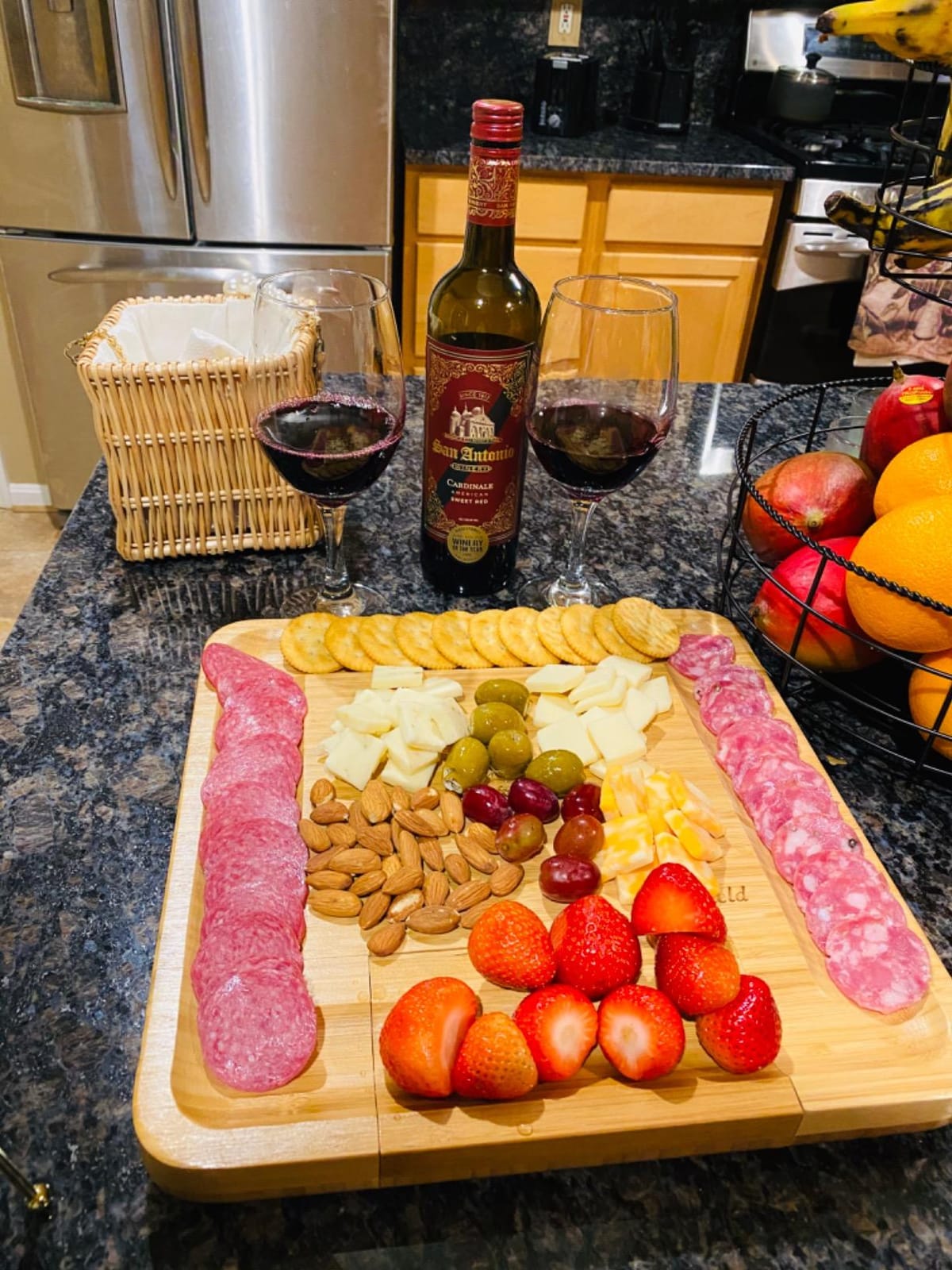 Casafield Bamboo Cheese Board and Knife Gift Set, Wooden Charcuterie Board Meat and Cheese Platter for Entertaining, Housewarming, Birthday, Wedding customer photo 2