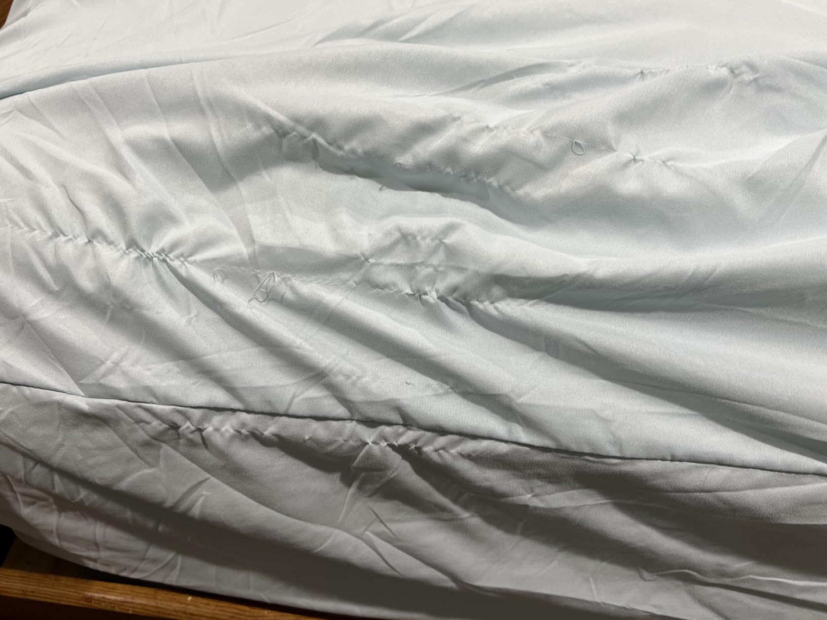 Extra Deep King Sheet Set - 6 Piece Breathable and Cooling Sheets - White customer photo 1