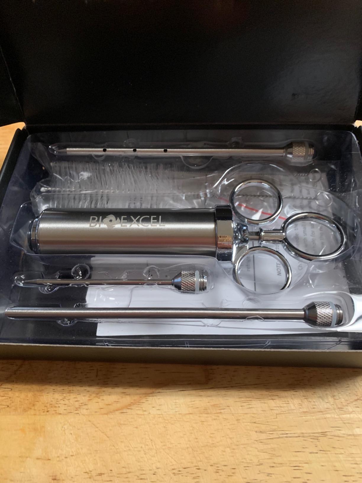 Stainless Steel Meat Injector, 2 Oz Turkey Injector customer photo 1