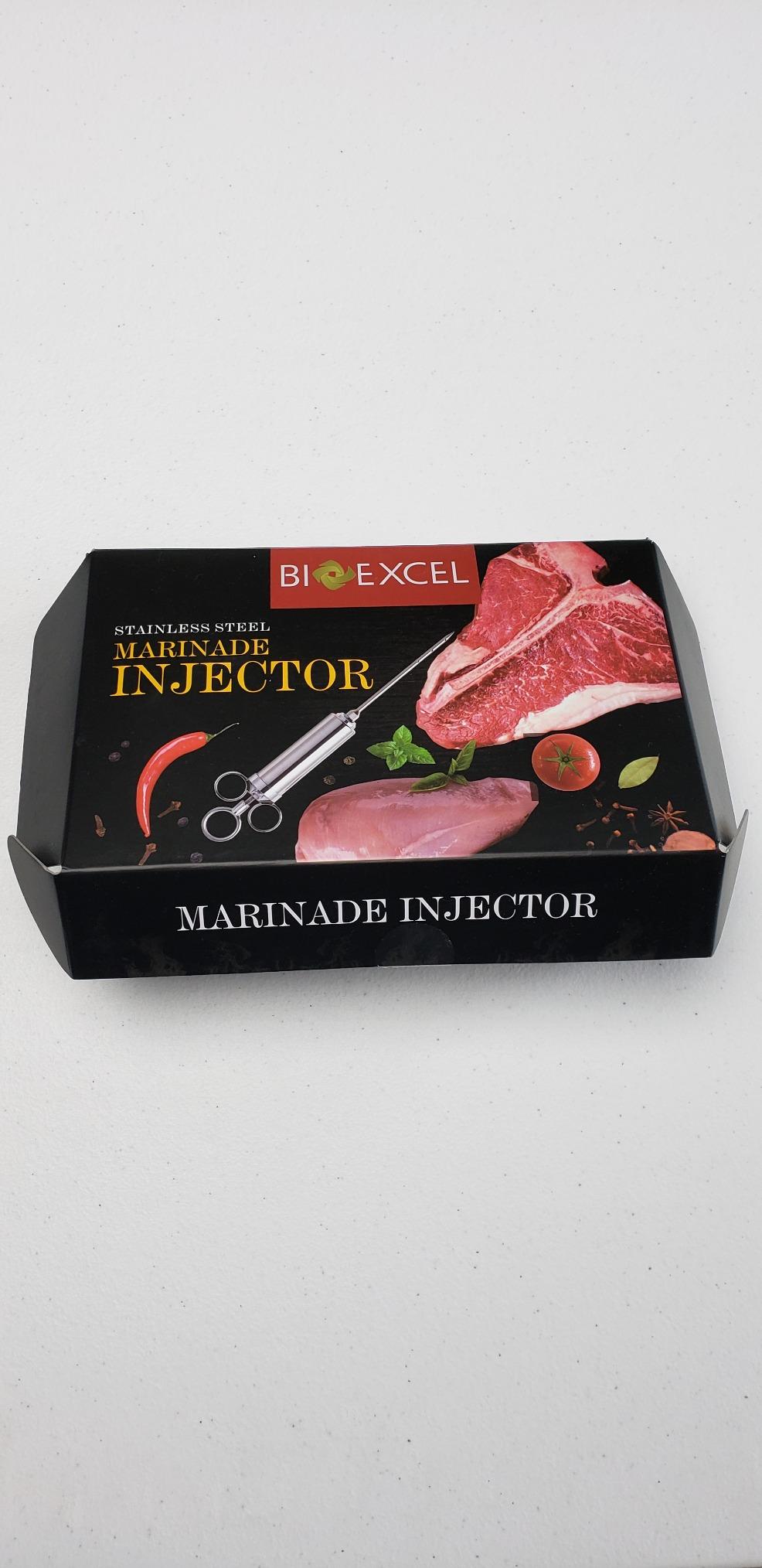 Stainless Steel Meat Injector, 2 Oz Turkey Injector customer photo 2