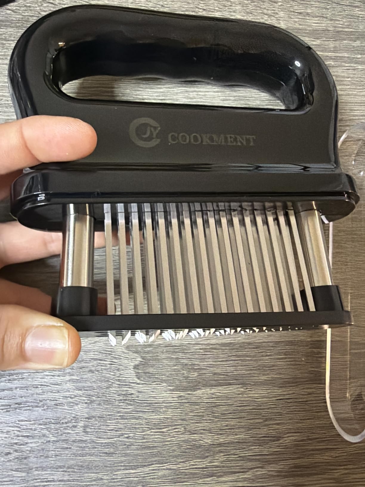 Meat Tenderizer with 48 Stainless Steel Ultra Sharp Needle Blades customer photo 1