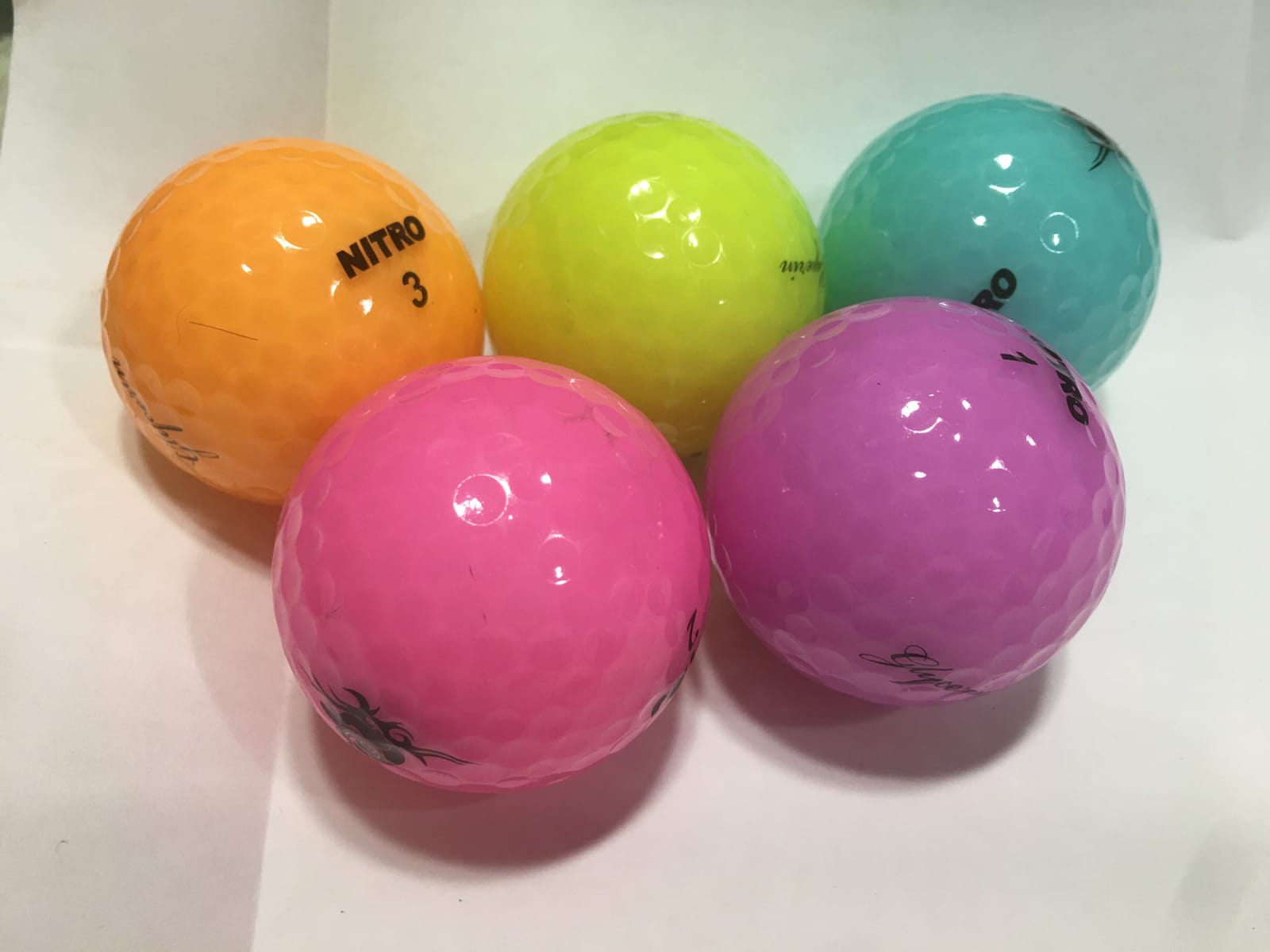 Nitro Golf Glycerin 15 Ball Pack Nitro Golf Balls customer photo 2