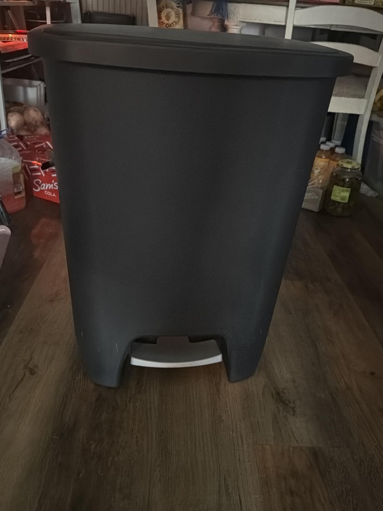 Glad Trash Can with Clorox Odor Protection | Plastic Bin, 13 Gal, Black customer photo 2