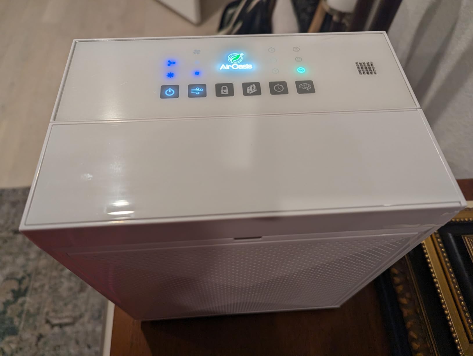 Air Oasis iAdaptAir 2.0 H13 HEPA Filter Air Purifier Reduces 99% of Viruses, Mold, Dust, Smoke, Pollen & Odors Quietest on The Market WiFi Compatible 1,325 Sq Ft of Clean Air customer photo 1