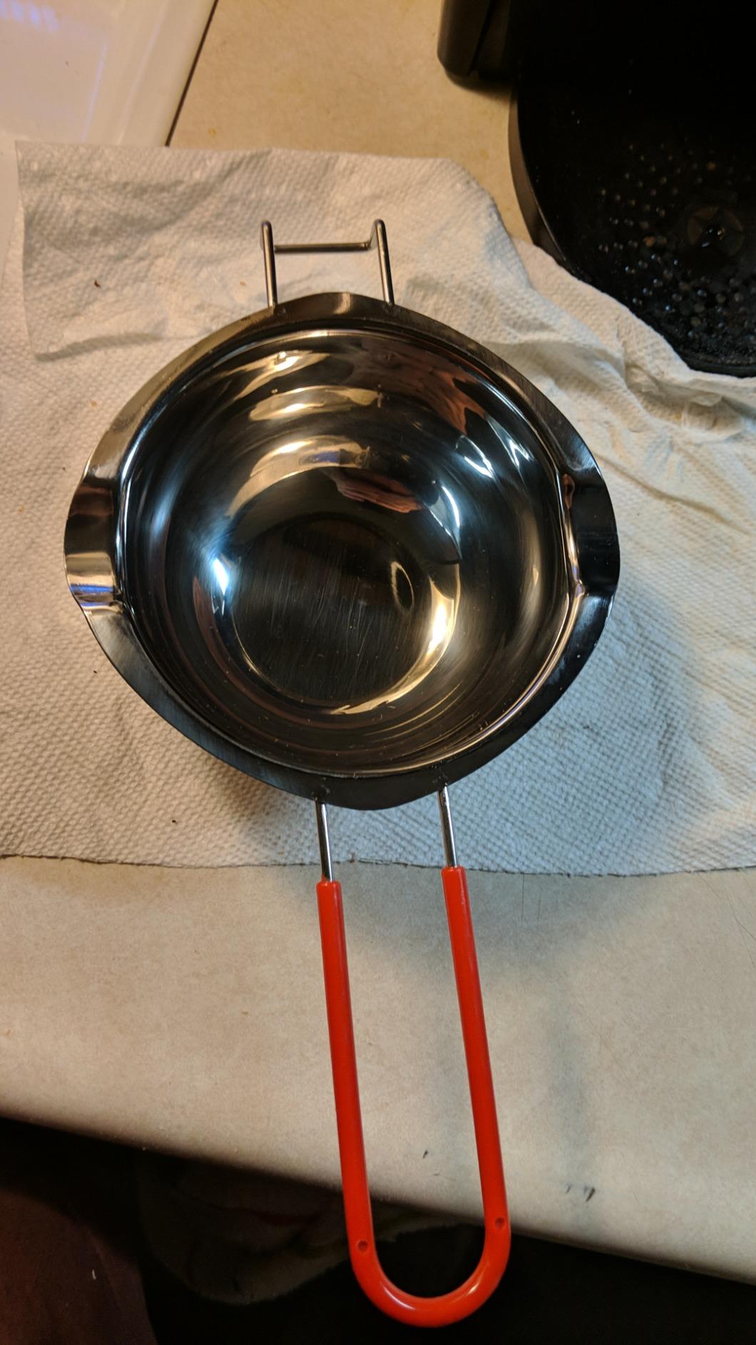 Stainless Steel Double Boiler Pot 600ml for Melting Chocolate,Candle Making customer photo 1